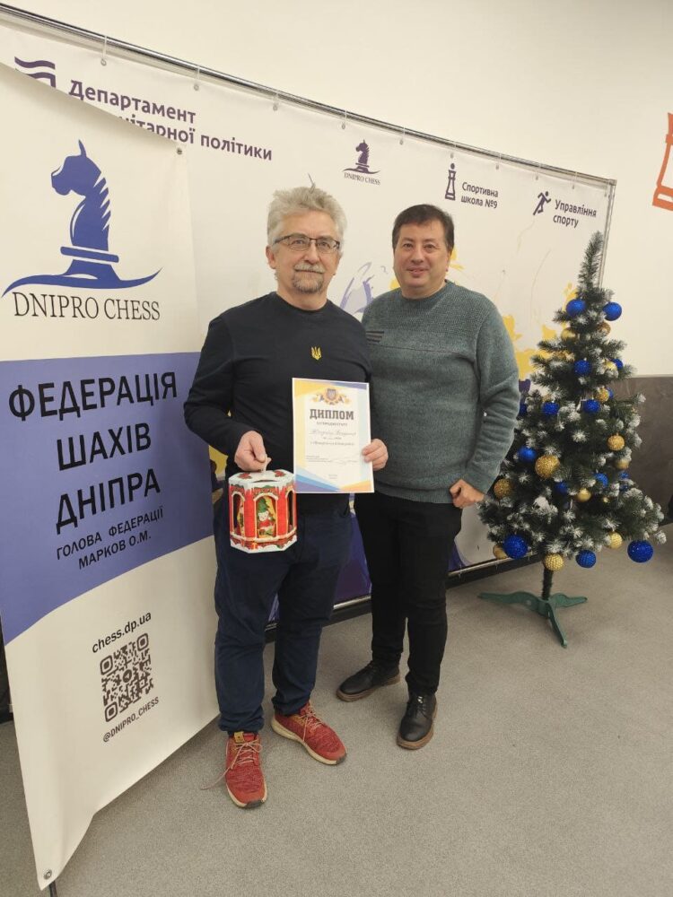 Новорічний бліцтурнір 20.12.2025-Підсумки
