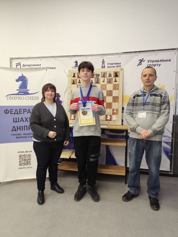 Особисто-командний чемпіонат області до 16,18 та 20 років (класична гра), 17-23.01.2026 – Підсумки