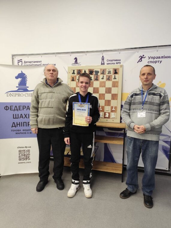 Особисто-командний чемпіонат області до 16,18 та 20 років (класична гра), 17-23.01.2026 – Підсумки