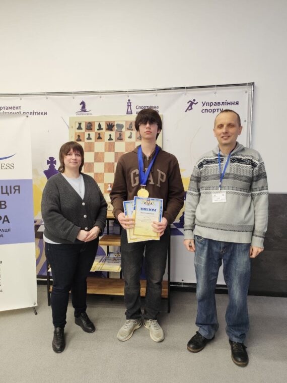 Особисто-командний чемпіонат області до 16,18 та 20 років (класична гра), 17-23.01.2026 – Підсумки