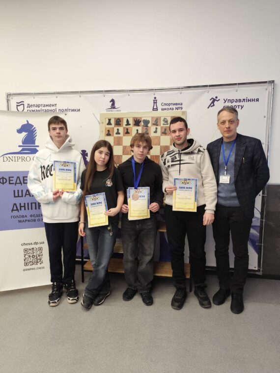 Особисто-командний чемпіонат області до 16,18 та 20 років (класична гра), 17-23.01.2026 – Підсумки