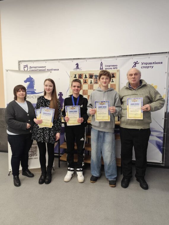 Особисто-командний чемпіонат області до 16,18 та 20 років (класична гра), 17-23.01.2026 – Підсумки