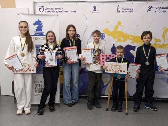 Чемпіонат міста з швидких шахів серед юнаків та дівчат до 12, 14 років та молодше, 31.01.2026 – Підсумки