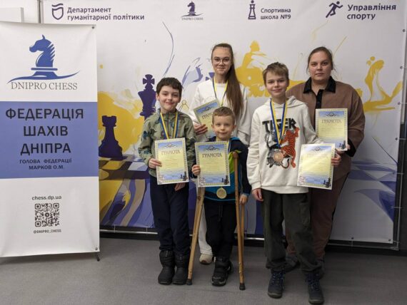 Чемпіонат міста з швидких шахів серед юнаків та дівчат до 12, 14 років та молодше, 31.01.2026 – Підсумки