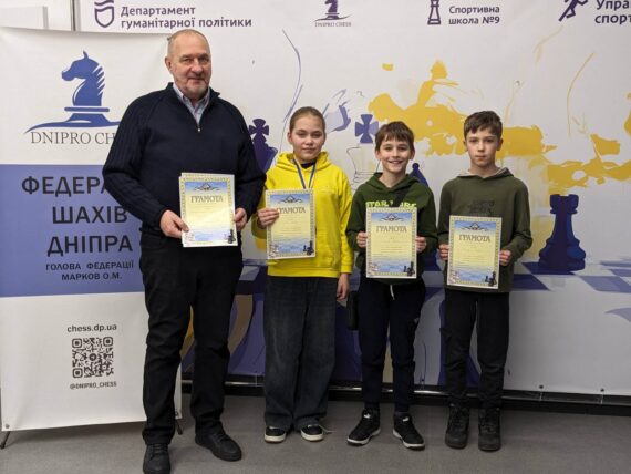 Чемпіонат міста з швидких шахів серед юнаків та дівчат до 12, 14 років та молодше, 31.01.2026 – Підсумки