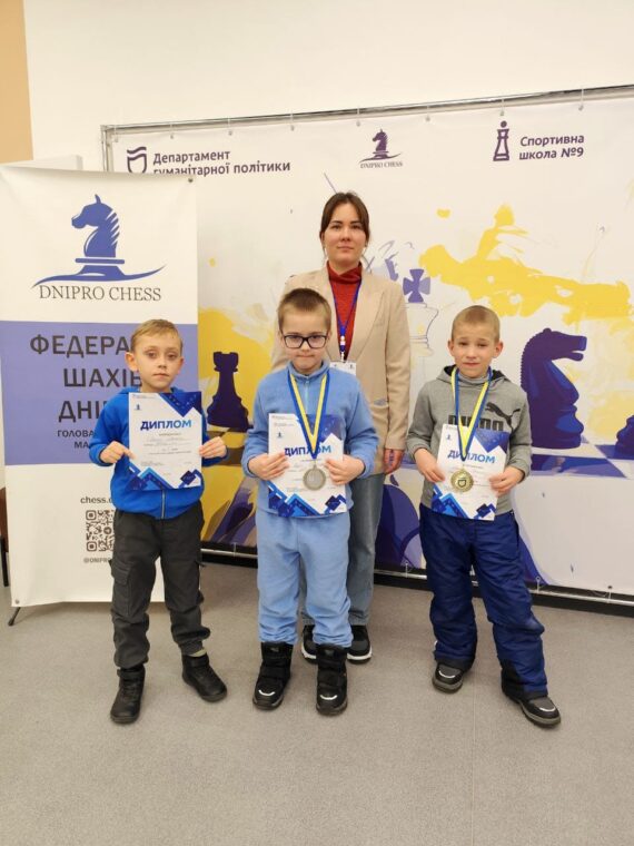 Чемпіонат міста з швидких шахів серед юнаків та дівчат до 8, 10 років та молодше, 01.02.2026-Підсумки