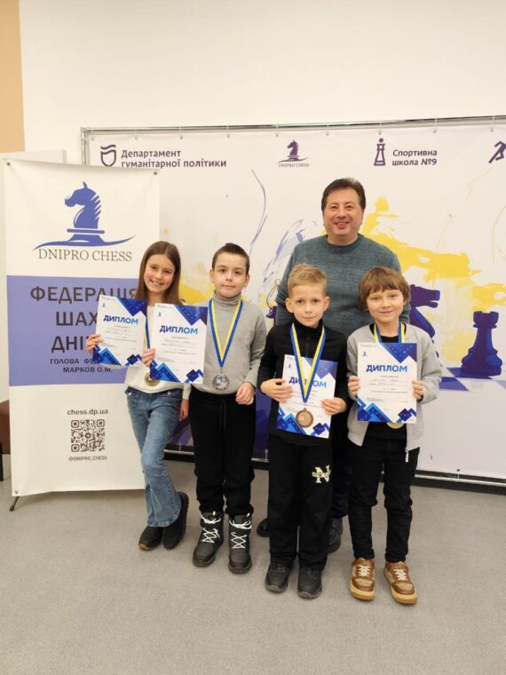 Чемпіонат міста з швидких шахів серед юнаків та дівчат до 8, 10 років та молодше, 01.02.2026-Підсумки