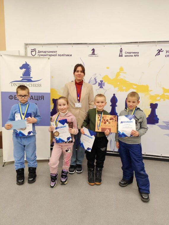 Чемпіонат міста з швидких шахів серед юнаків та дівчат до 8, 10 років та молодше, 01.02.2026-Підсумки