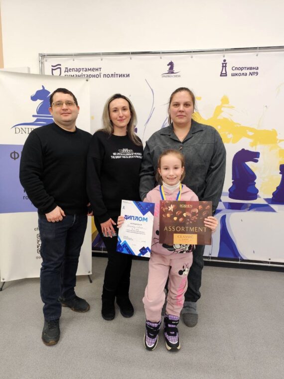 Чемпіонат міста з швидких шахів серед юнаків та дівчат до 8, 10 років та молодше, 01.02.2026-Підсумки