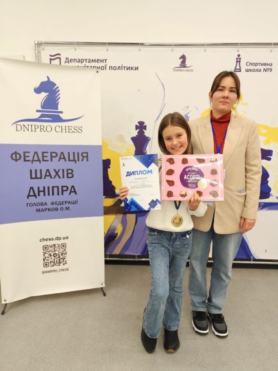 Чемпіонат міста з швидких шахів серед юнаків та дівчат до 8, 10 років та молодше, 01.02.2026-Підсумки