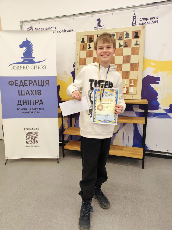 Особисто-командний чемпіонат області до 12,14 років (класична гра), 25.02-01.03.2026-Підсумки