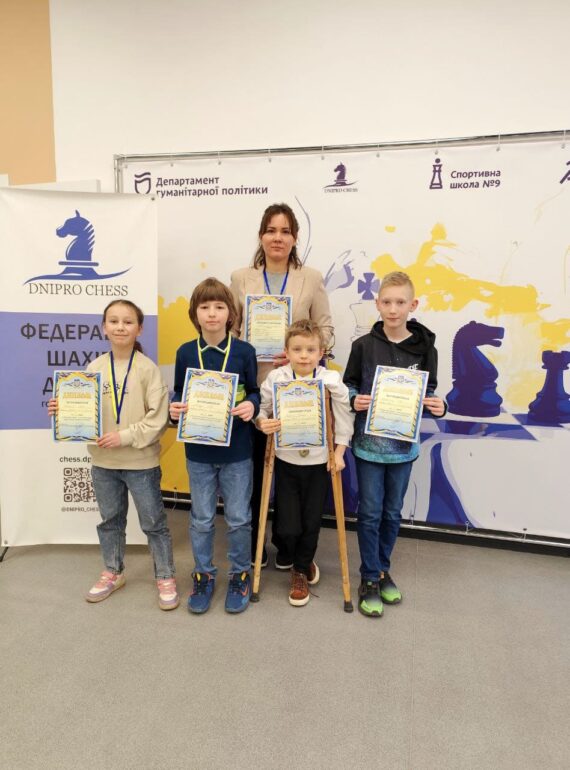 Особисто-командний чемпіонат області до 8,10 років (класична гра), 11-15.03.2026-Підсумки