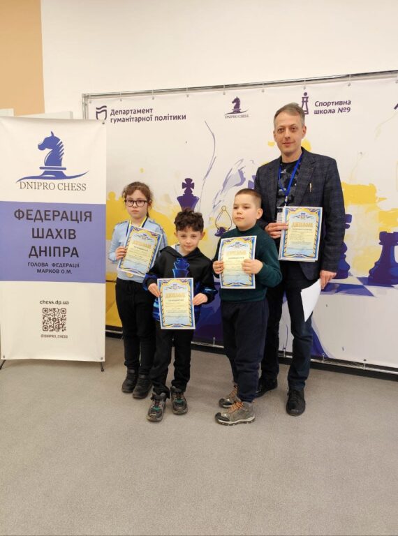 Особисто-командний чемпіонат області до 8,10 років (класична гра), 11-15.03.2026-Підсумки