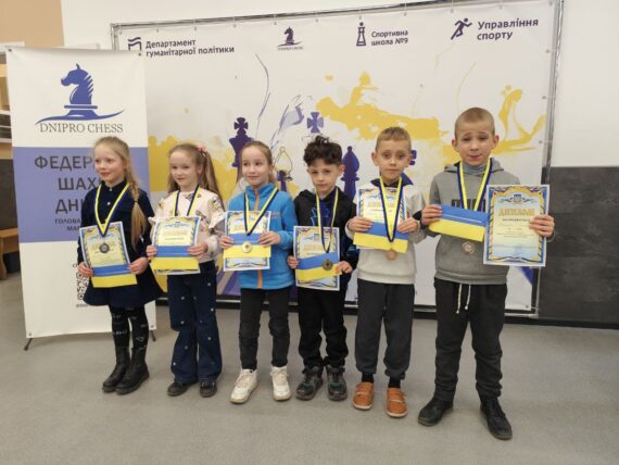 Особисто-командний чемпіонат області до 8,10 років (класична гра), 11-15.03.2026-Підсумки