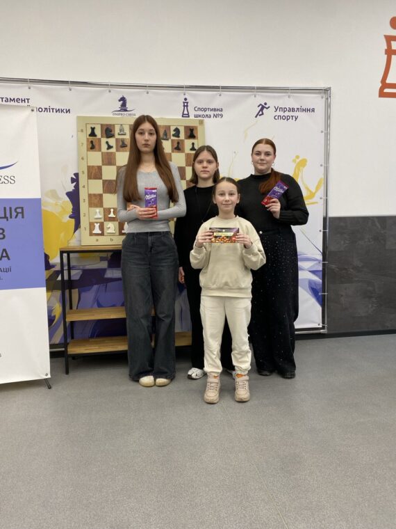 Бліцтурнір до свята 8 березня. Підсумки.