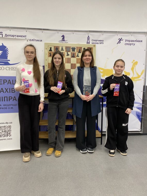 Бліцтурнір до свята 8 березня. Підсумки.