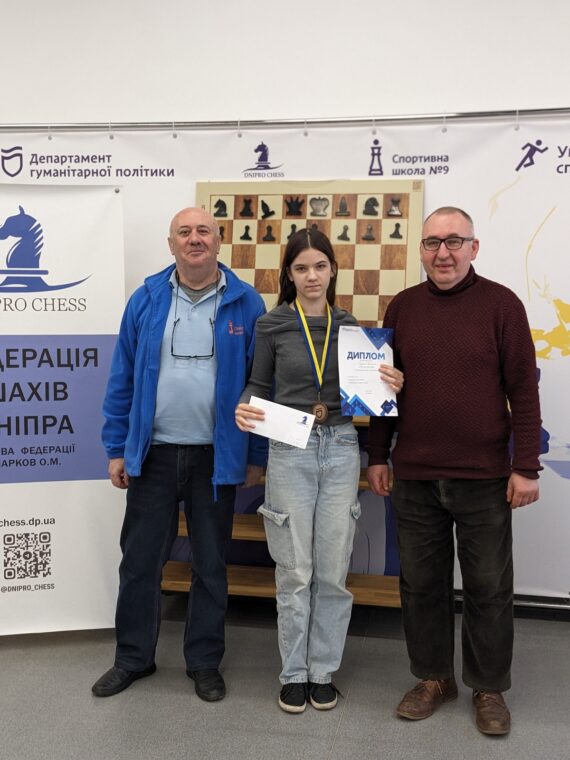 Чемпіонат міста з шахів Фішера серед чоловіків та жінок, 05.04.2026 – Підсумки
