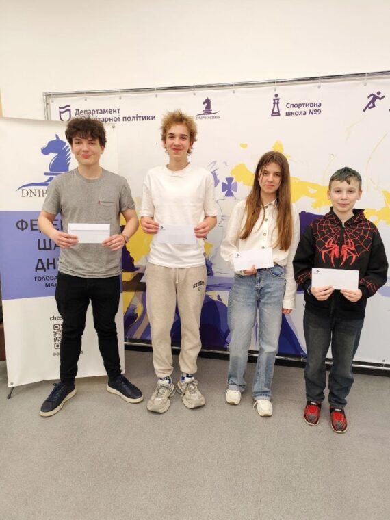 Командний Кубок області до 20 років (швидка гра), 04.04.2026-підсумки
