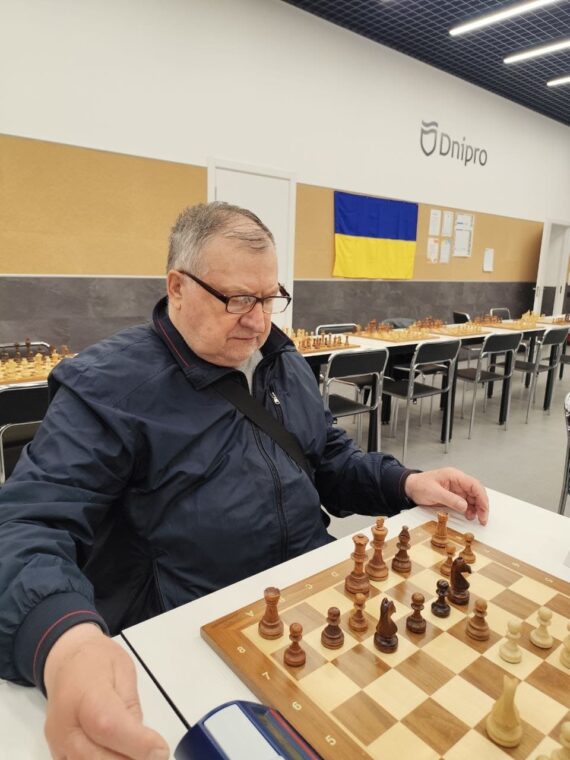 Чемпіонат області серед ветеранів (рапід) пам’яті Гергеля В.П. 18.04.2026-пыдсумки