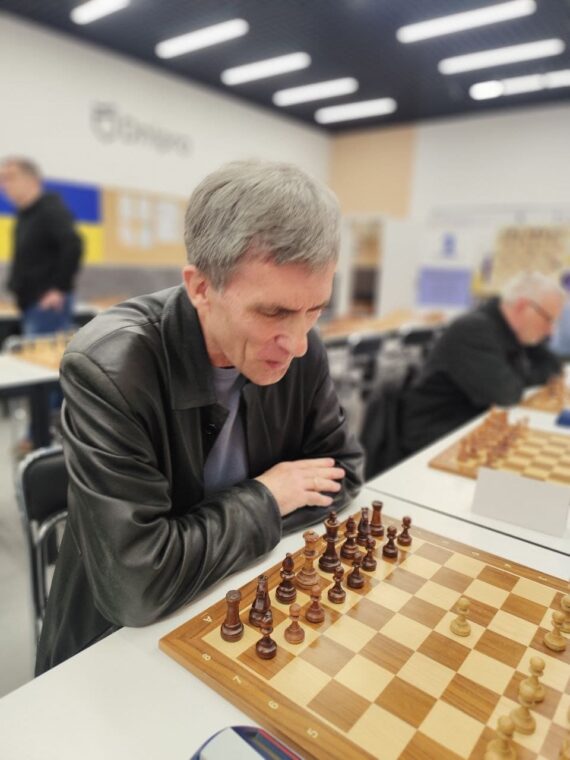 Чемпіонат області серед ветеранів (рапід) пам’яті Гергеля В.П. 18.04.2026-пыдсумки