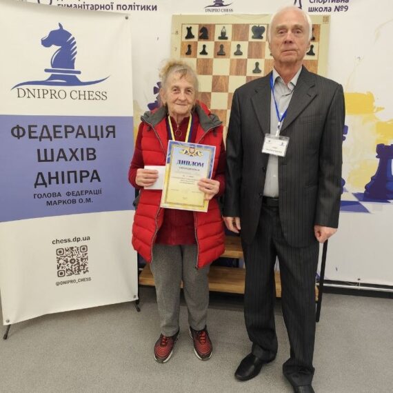 Чемпіонат області серед ветеранів (рапід) пам’яті Гергеля В.П. 18.04.2026-пыдсумки