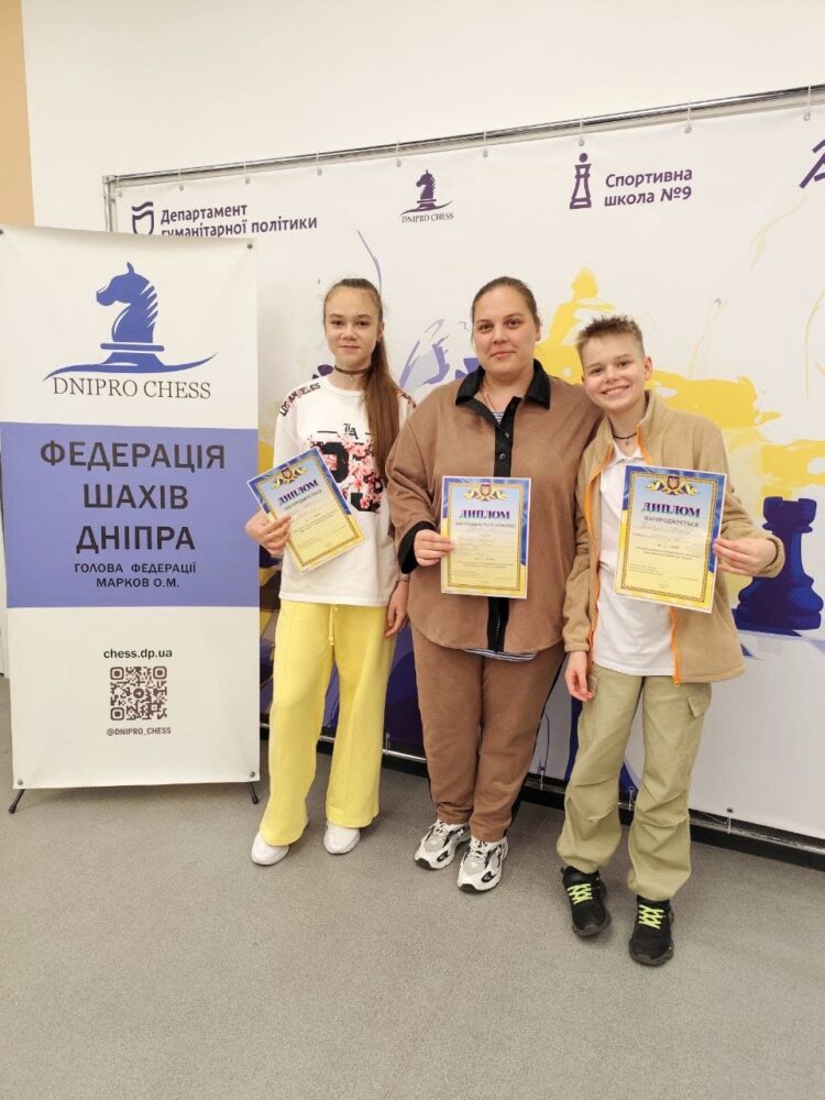 Особисто-командний чемпіонат міста з блискавичної гри серед юнаків та дівчат до 12, 14 років, 16.05.2026-Підсумки
