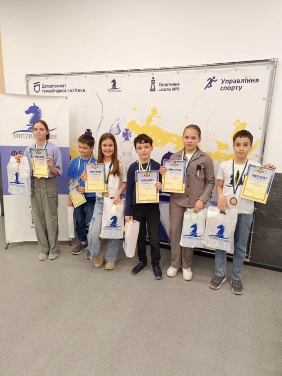 Особисто-командний чемпіонат міста з блискавичної гри серед юнаків та дівчат до 12, 14 років, 16.05.2026-Підсумки