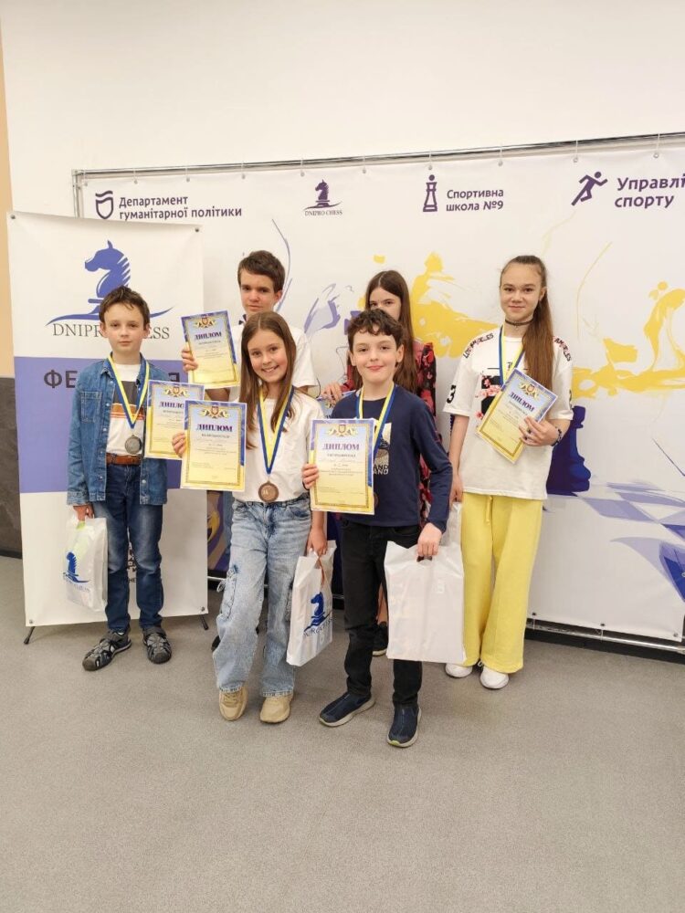 Особисто-командний чемпіонат міста з блискавичної гри серед юнаків та дівчат до 12, 14 років, 16.05.2026-Підсумки