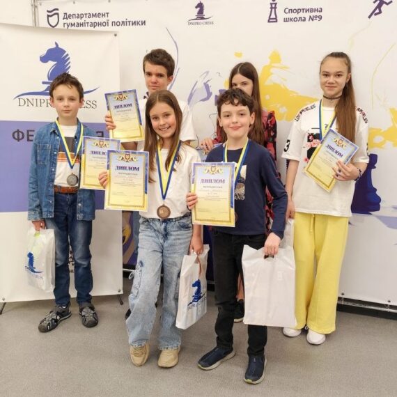 Особисто-командний чемпіонат міста з блискавичної гри серед юнаків та дівчат до 12, 14 років, 16.05.2026-Підсумки