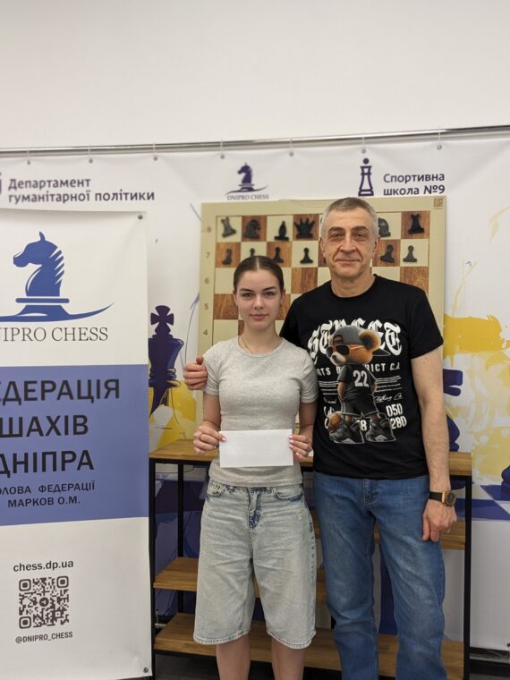 Чемпіонат міста з блискавичної гри серед чоловіків та жінок, 20.06.2026 – Підсумки