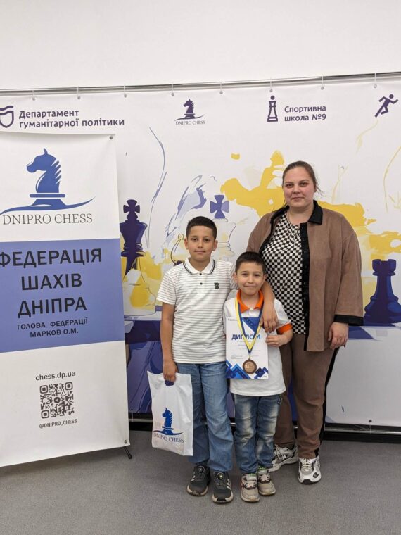 Особисто-командний чемпіонат міста з блискавичної гри серед юнаків та дівчат до 8,10 років, 30.05.2026 – Підсумки