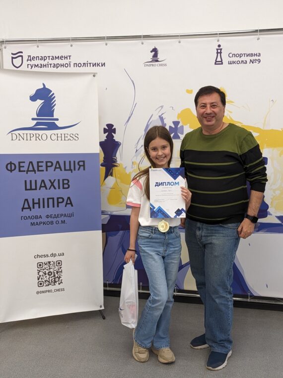 Особисто-командний чемпіонат міста з блискавичної гри серед юнаків та дівчат до 8,10 років, 30.05.2026 – Підсумки