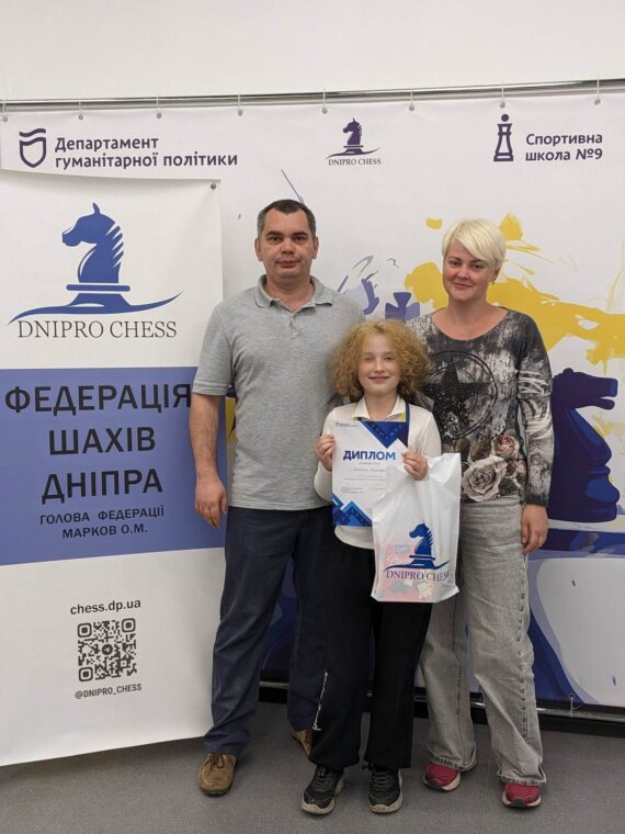 Особисто-командний чемпіонат міста з блискавичної гри серед юнаків та дівчат до 8,10 років, 30.05.2026 – Підсумки