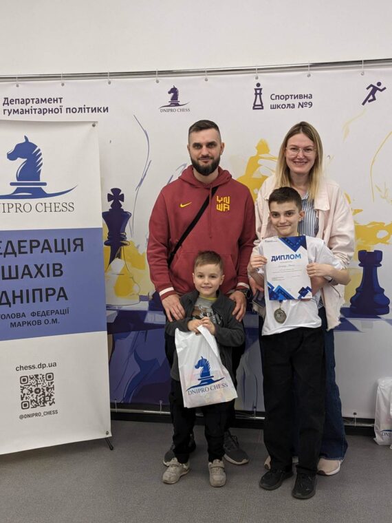 Особисто-командний чемпіонат міста з блискавичної гри серед юнаків та дівчат до 8,10 років, 30.05.2026 – Підсумки