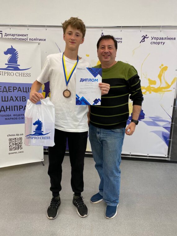Особисто-командний чемпіонат міста з блискавичної гри серед юнаків та дівчат до 16,18 та 20 років, 31.05.2026 – Підсумки.