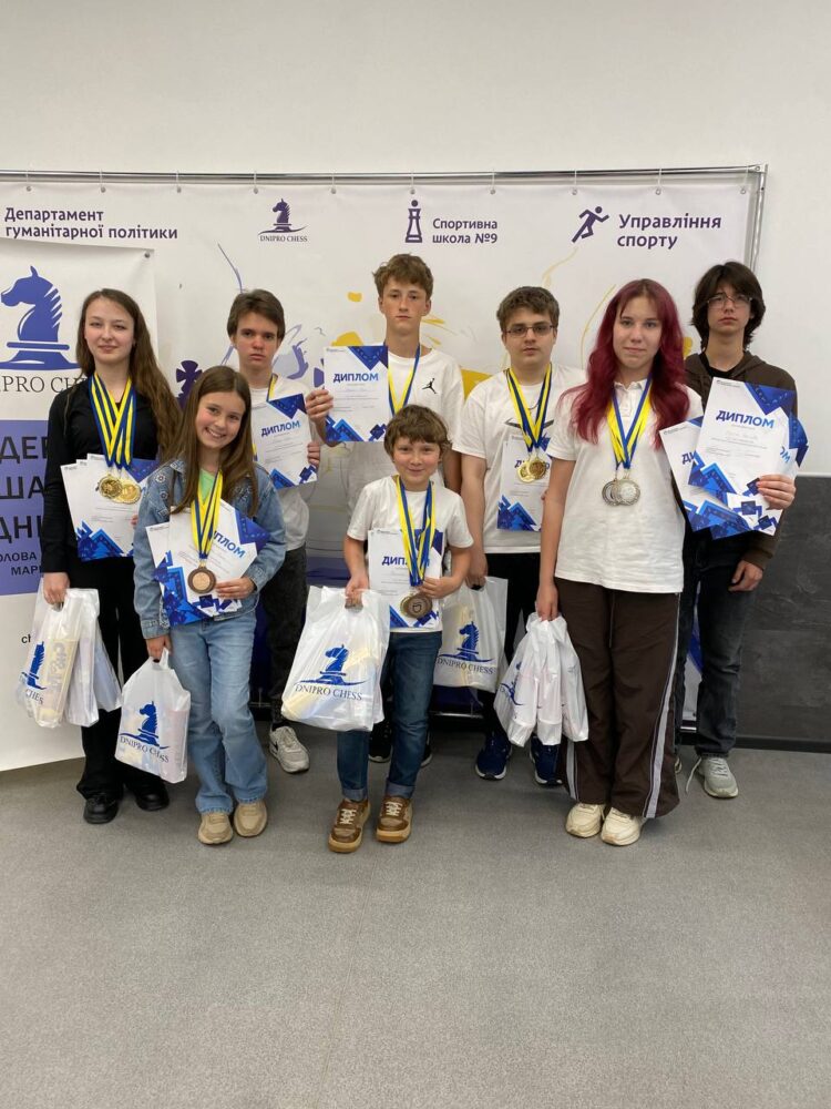 Особисто-командний чемпіонат міста з блискавичної гри серед юнаків та дівчат до 16,18 та 20 років, 31.05.2026 – Підсумки.