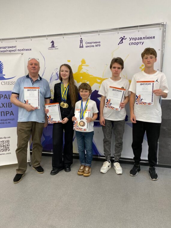 Особисто-командний чемпіонат міста з блискавичної гри серед юнаків та дівчат до 16,18 та 20 років, 31.05.2026 – Підсумки.