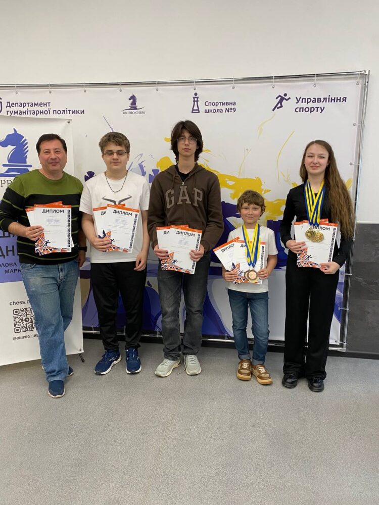 Особисто-командний чемпіонат міста з блискавичної гри серед юнаків та дівчат до 16,18 та 20 років, 31.05.2026 – Підсумки.