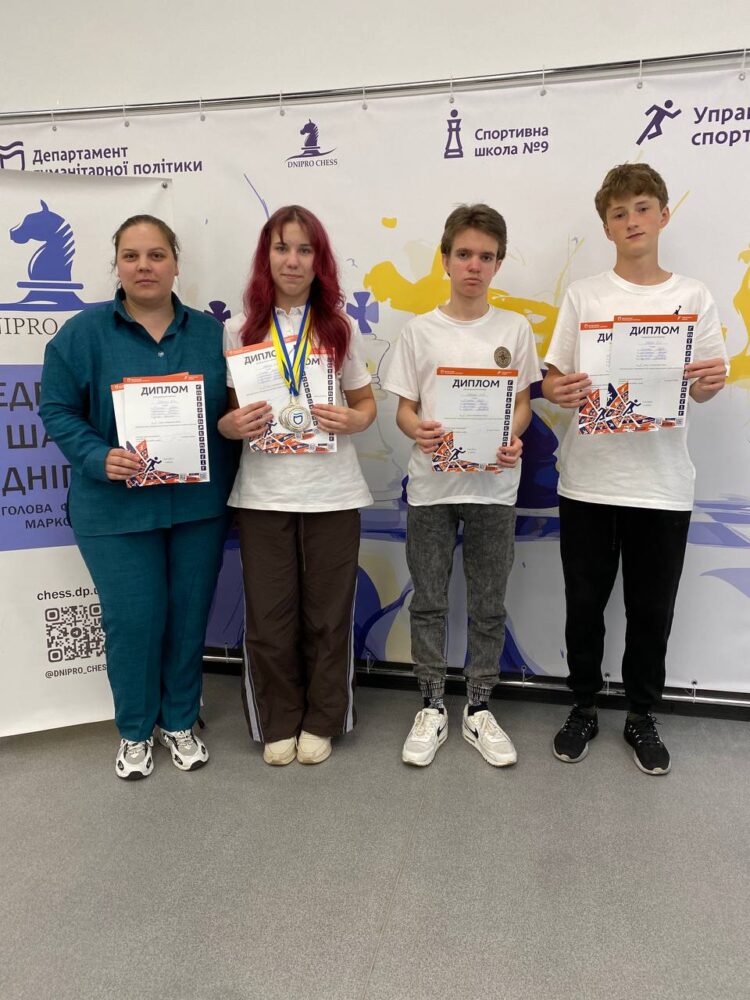 Особисто-командний чемпіонат міста з блискавичної гри серед юнаків та дівчат до 16,18 та 20 років, 31.05.2026 – Підсумки.