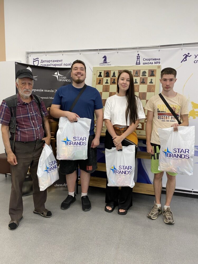 Кубок  Федерації шахів Дніпра з рапіду серед любителів. Підсумки.