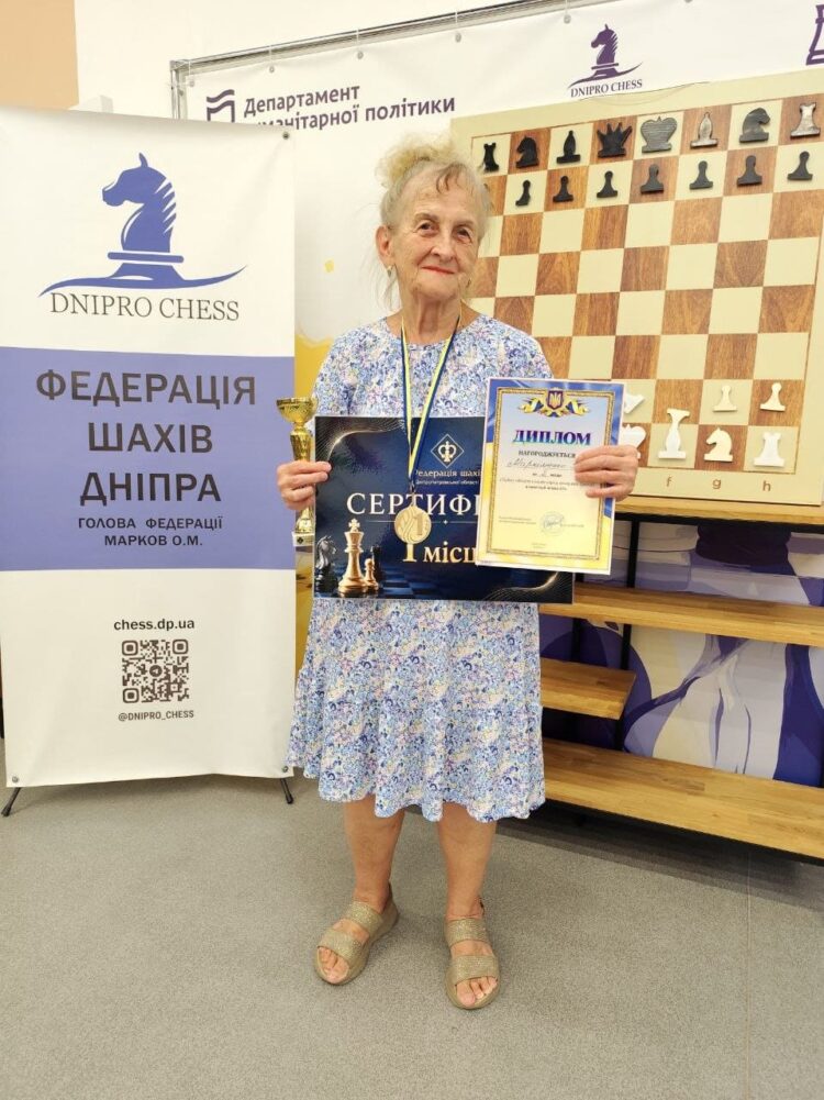 Кубок області з шахів серед ветеранів, 15.08.2026-Підсумки