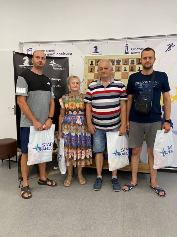 Кубок  Федерації шахів Дніпра з рапіду серед любителів. Підсумки.