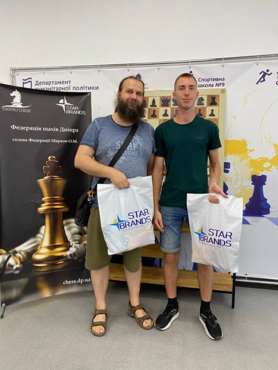 Кубок  Федерації шахів Дніпра з рапіду серед любителів. Підсумки.